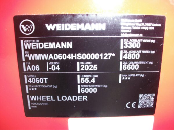 Weidemann 4060 T Teleskoplader -Vorführmaschine- - Image 13