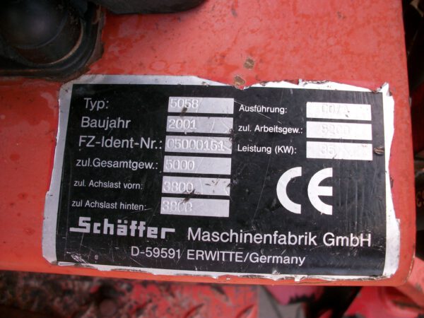 Schäffer Radlader 5058 - Image 9