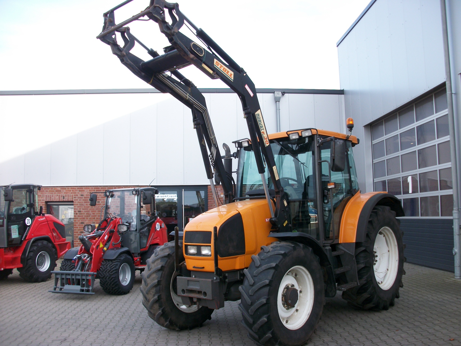 Renault Ares 550 RZ - Stoll Frontlader – Bild 6